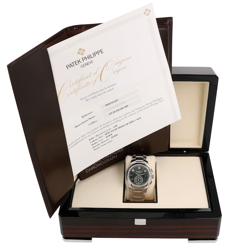 Patek Philippe watch listing