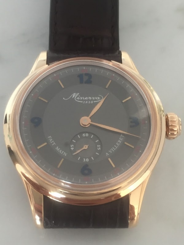 Minerva watch listing