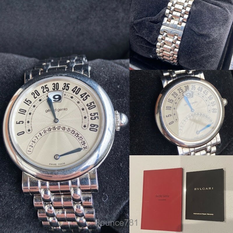 Gerald Genta watch listing