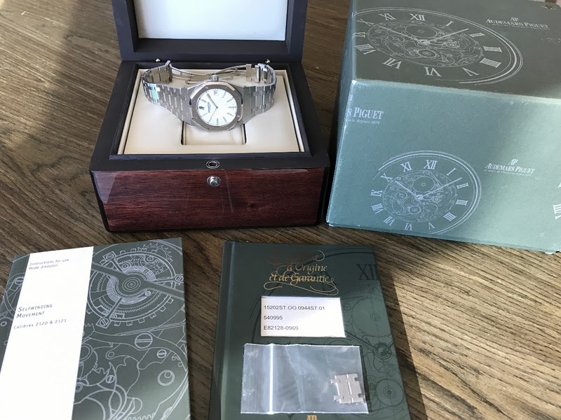 Audemars Piguet watch listing