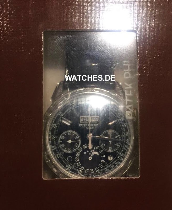 Patek Philippe watch listing