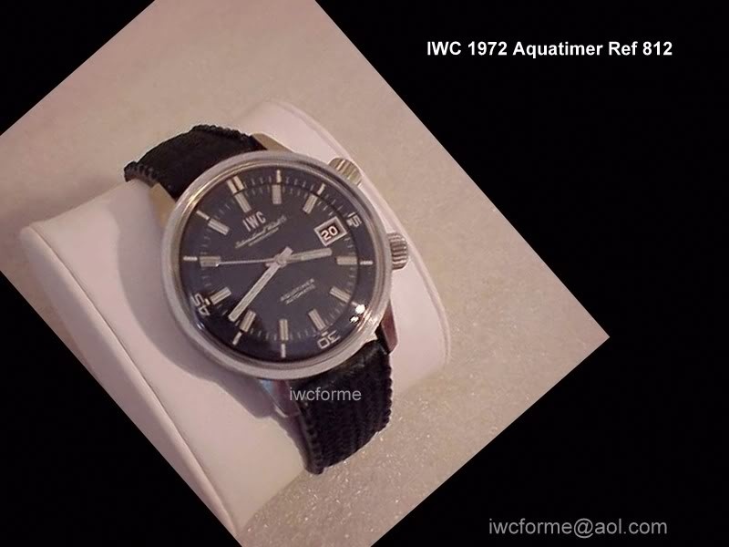 IWC watch listing