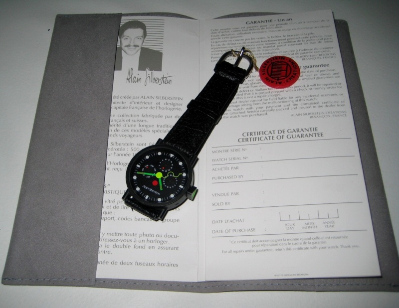 Alain Silberstein watch listing