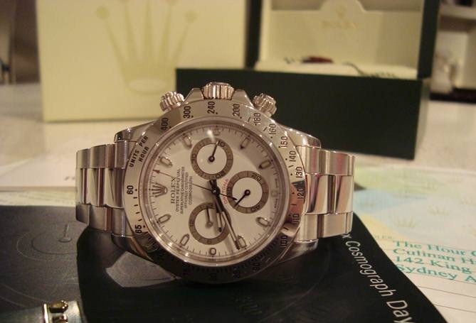 Rolex watch listing