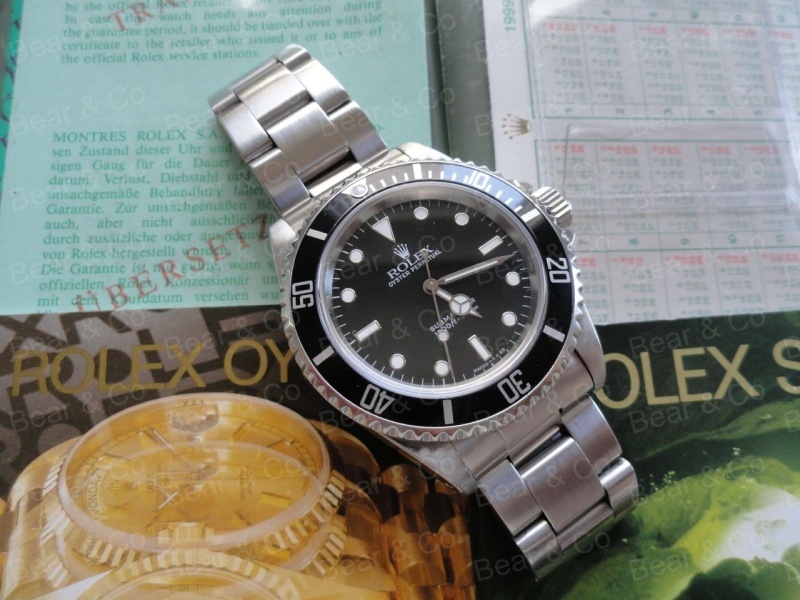 Rolex watch listing