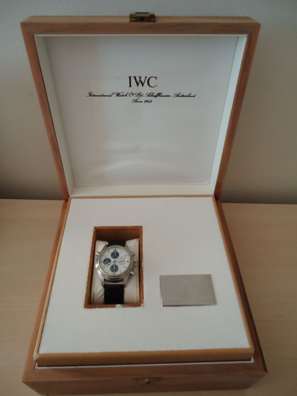 IWC watch listing