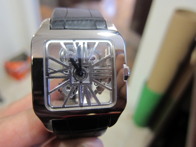 Cartier watch listing