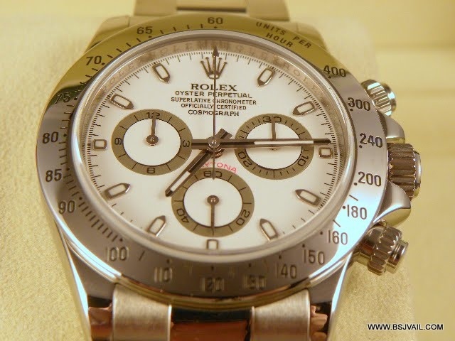 Rolex watch listing