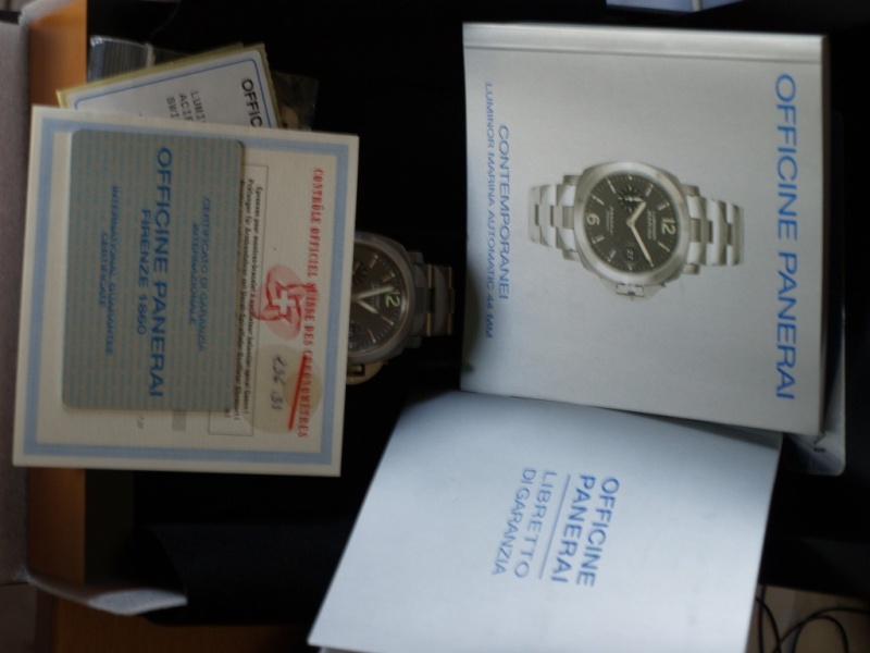 Panerai watch listing