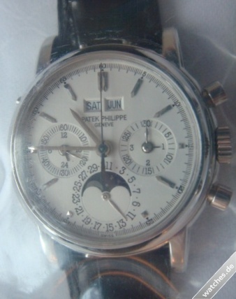 Patek Philippe watch listing