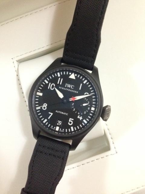 IWC watch listing