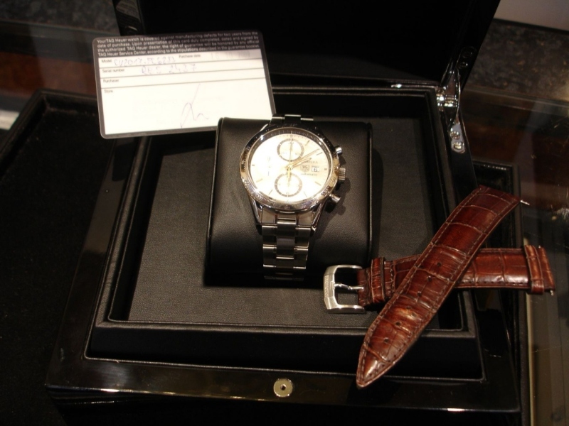 Tag Heuer watch listing