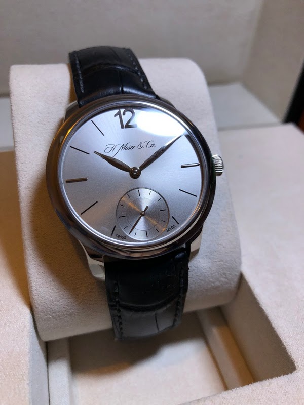 H. Moser watch listing
