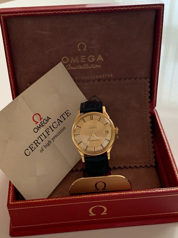 Omega watch listing