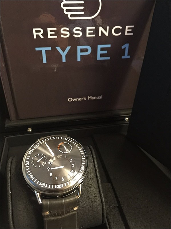 Ressence watch listing