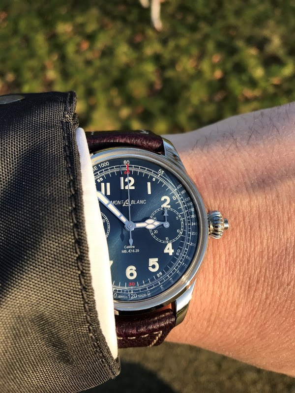 Montblanc watch listing