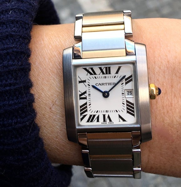 Cartier watch listing