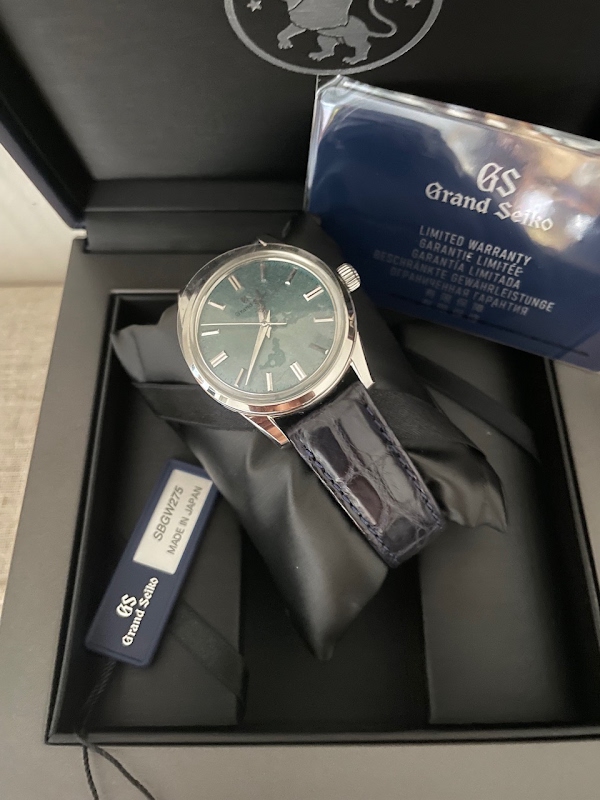 Grand Seiko watch listing