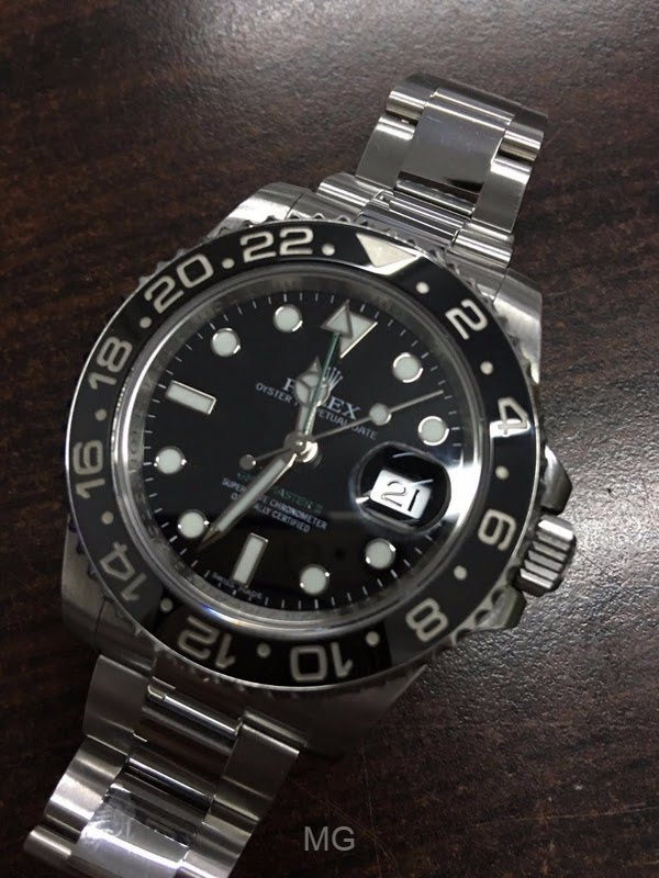 Rolex watch listing