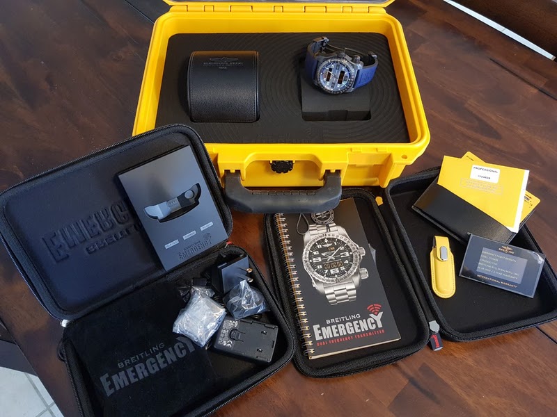 Breitling watch listing
