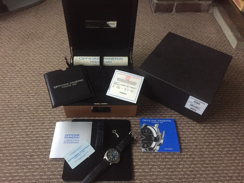 Panerai watch listing