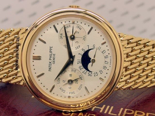 Patek Philippe watch listing