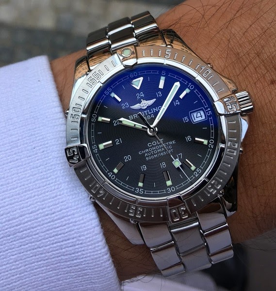 Breitling watch listing