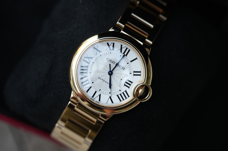 Cartier watch listing