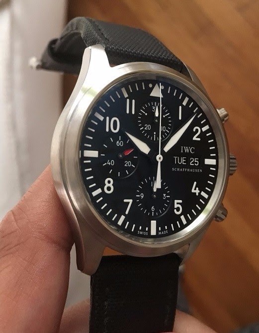 IWC watch listing