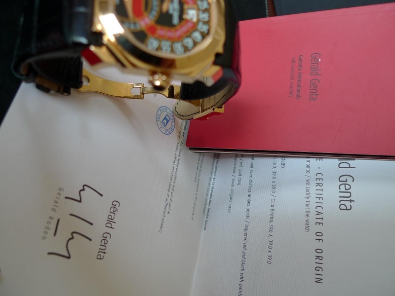 Gerald Genta watch listing