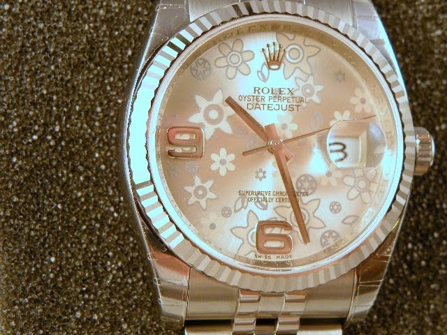Rolex watch listing