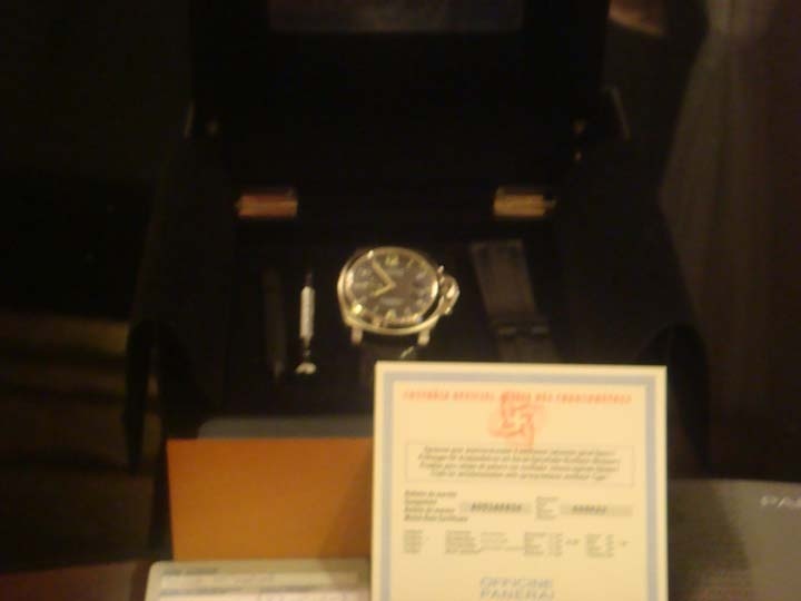 Panerai watch listing