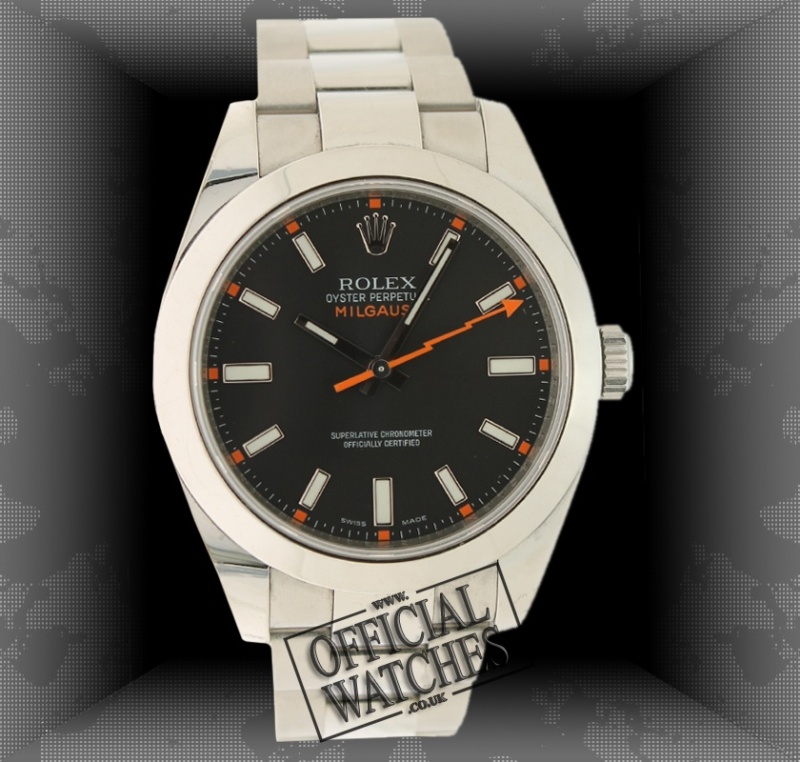 Rolex watch listing