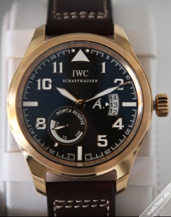 IWC watch listing