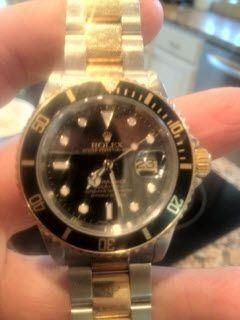 Rolex watch listing