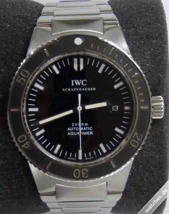 IWC watch listing