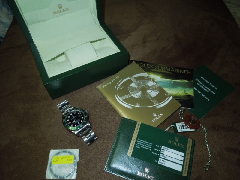 Rolex watch listing