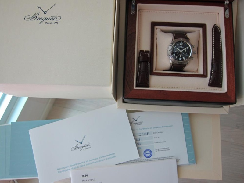 Breguet watch listing