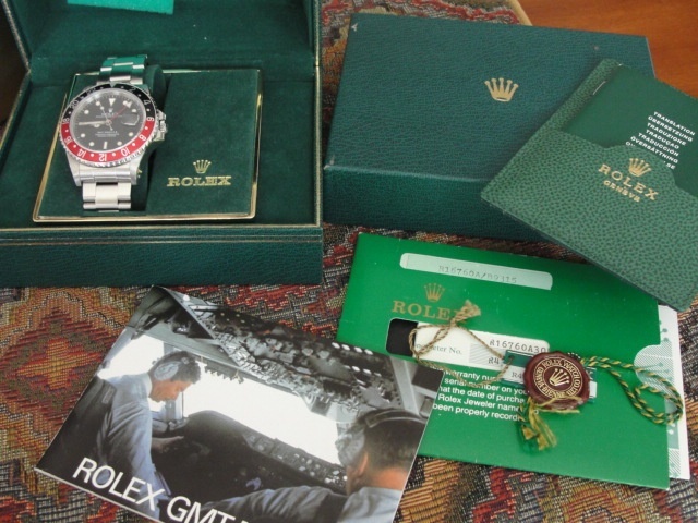 Rolex watch listing