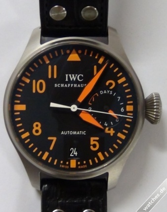 IWC watch listing