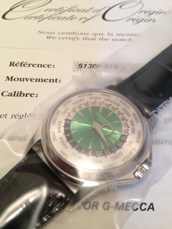 Patek Philippe watch listing