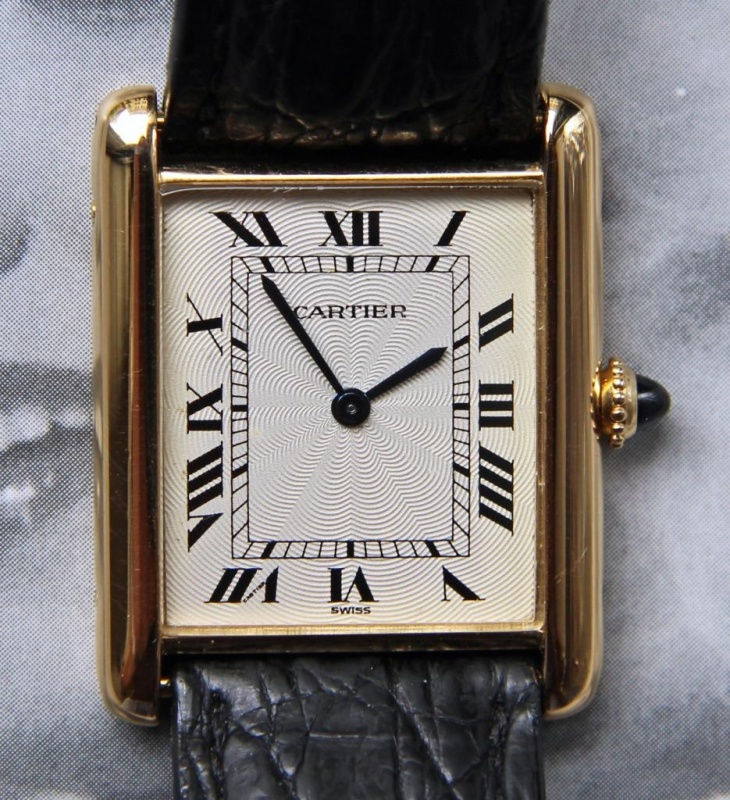 Cartier watch listing