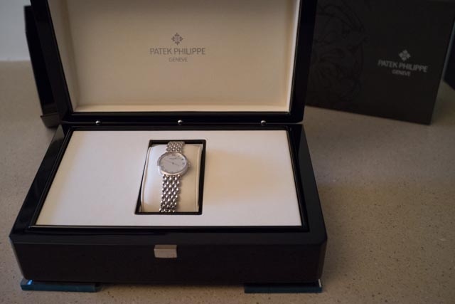 Patek Philippe watch listing