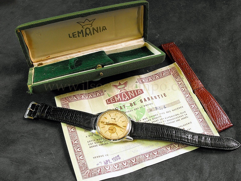 Lemania watch listing