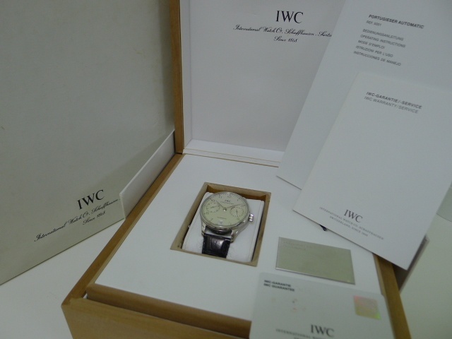 IWC watch listing