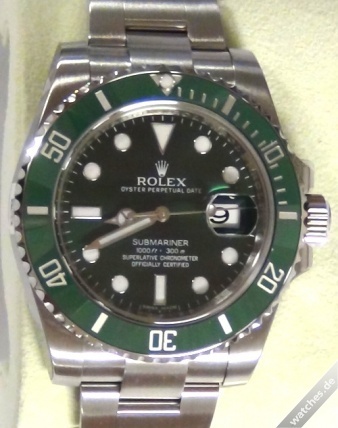 Rolex watch listing