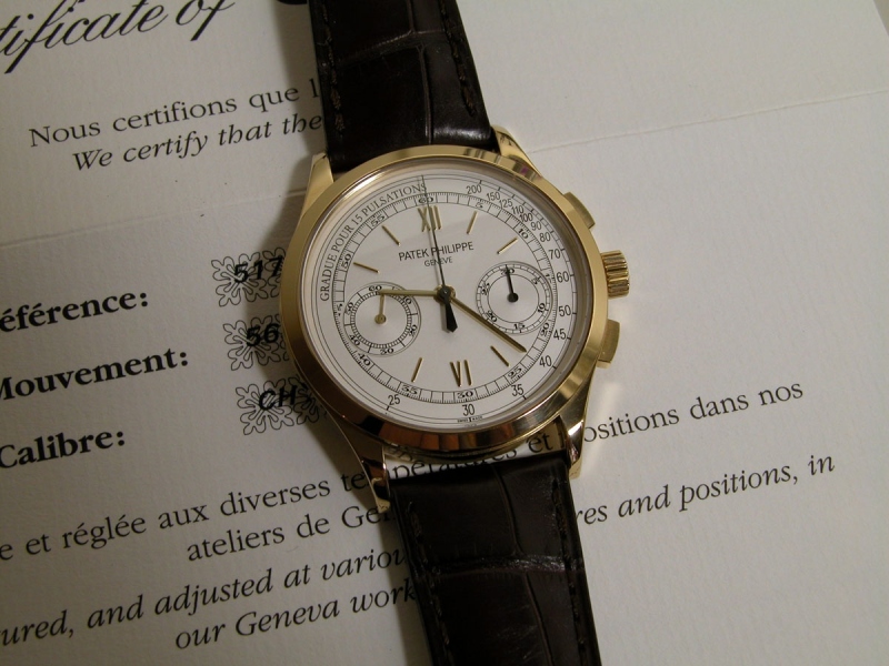 Patek Philippe watch listing