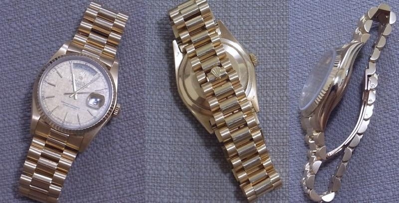 Rolex watch listing