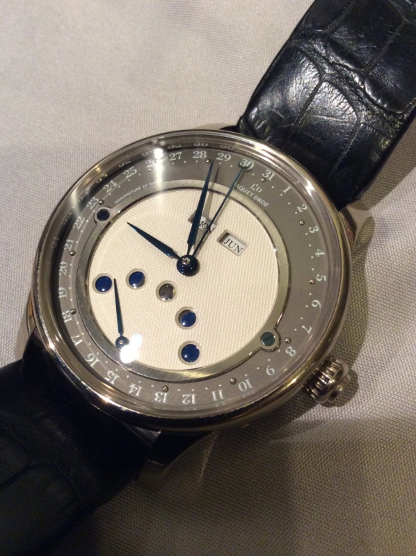 Jaquet Droz watch listing