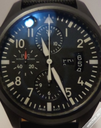 IWC watch listing